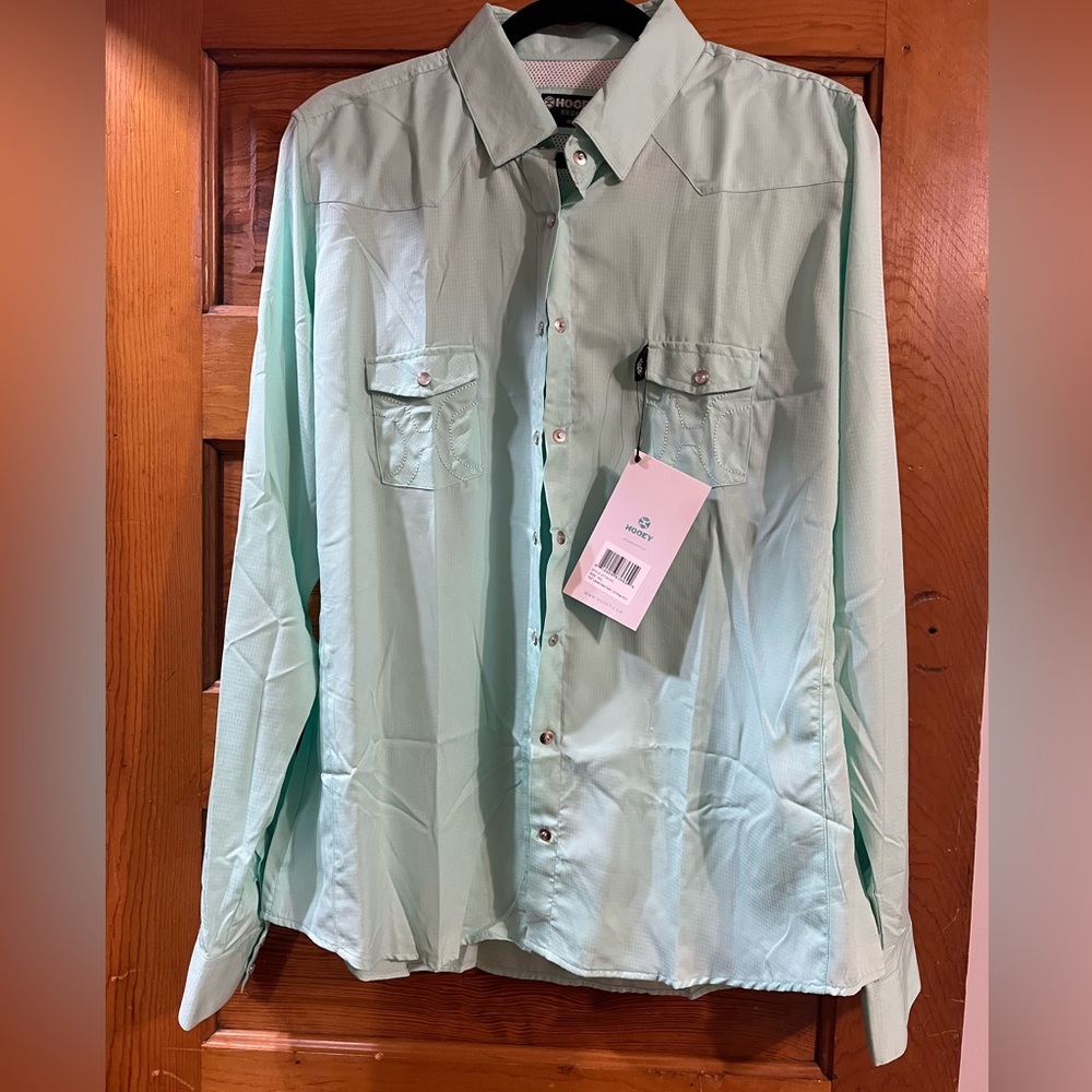 NWT Hooey Habitat woman’s size XXL rodeo queen button down arena shirt.